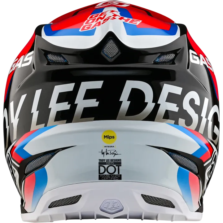 SE5 ECE Composite Helmet - GASGAS Fumes rouge-noir