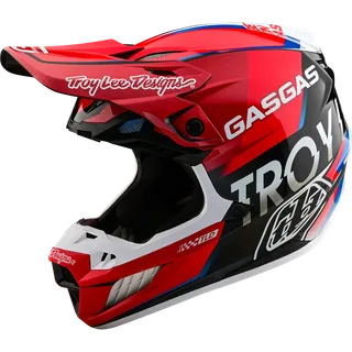 SE5 ECE Composite Helmet - GASGAS Fumes rouge-noir