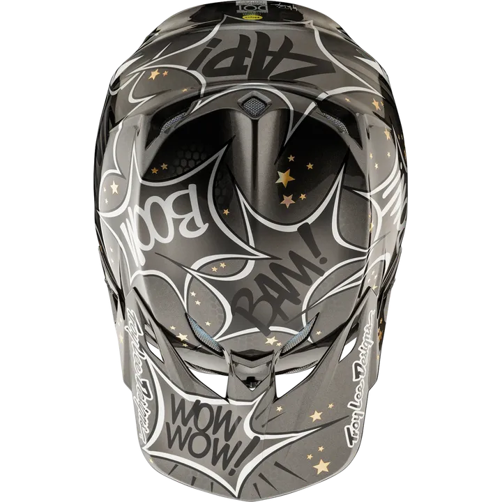 SE5 ECE Carbon Helmet - Cosmic Explosion grau