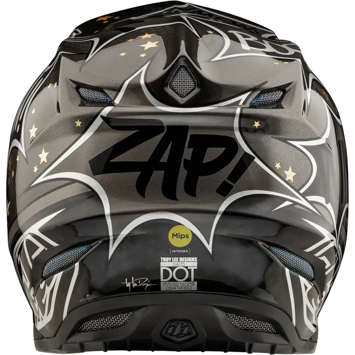 SE5 ECE Carbon Helmet - Cosmic Explosion grau