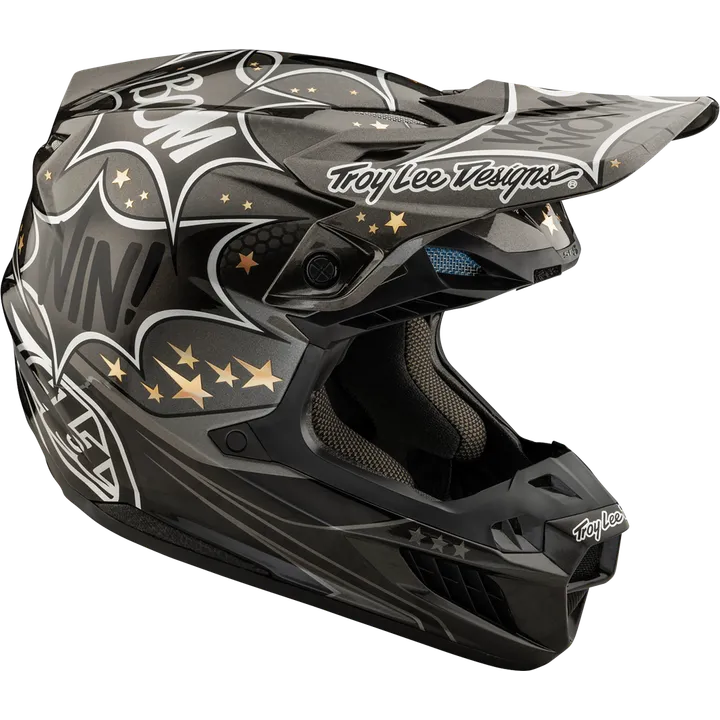 SE5 ECE Carbon Helmet - Cosmic Explosion grau