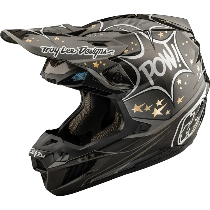 SE5 ECE Carbon Helmet - Cosmic Explosion grau