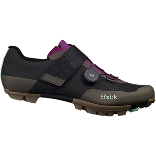Ferox Carbon Shoes limone/lila