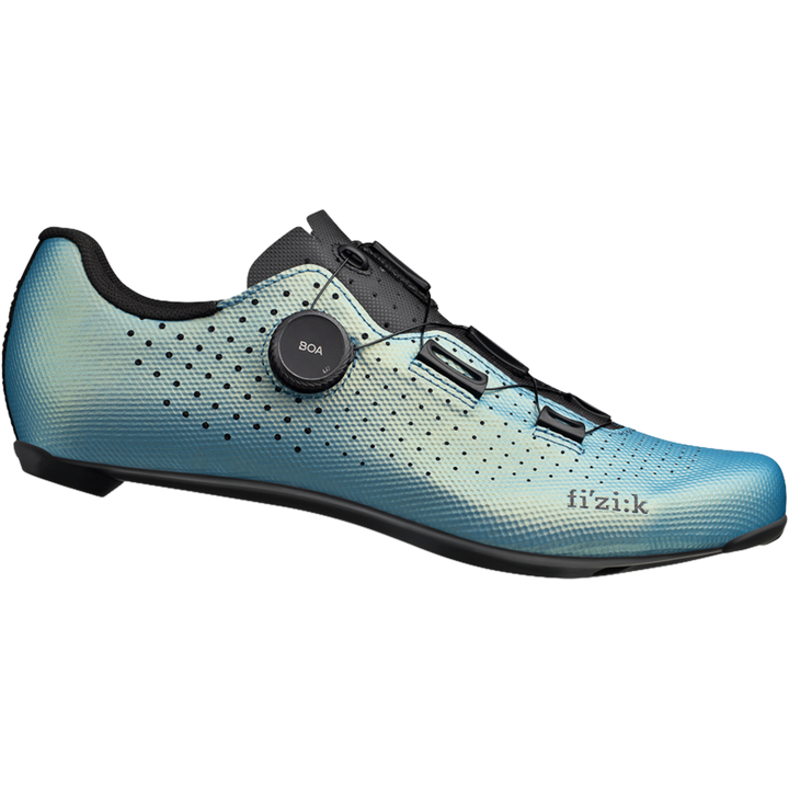 Decos Carbon Shoes irid. leuchtend hellblau