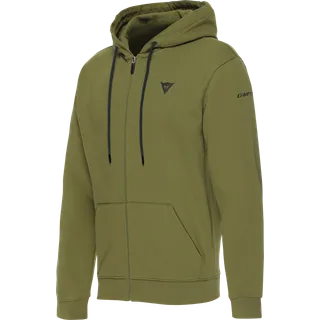 Hoodie mit Reissverschluss Speed Demon olive