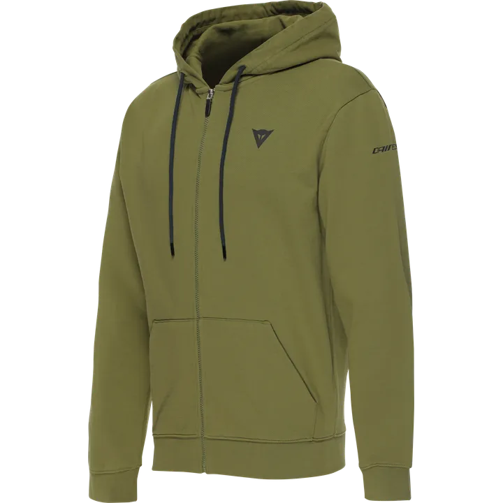 Hoodie mit Reissverschluss Speed Demon olive