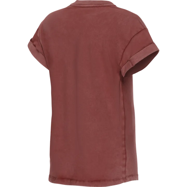Damen T-Shirt Sfumata rot