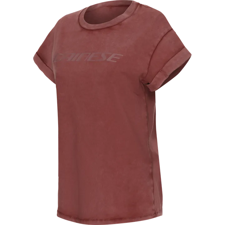 Damen T-Shirt Sfumata rot
