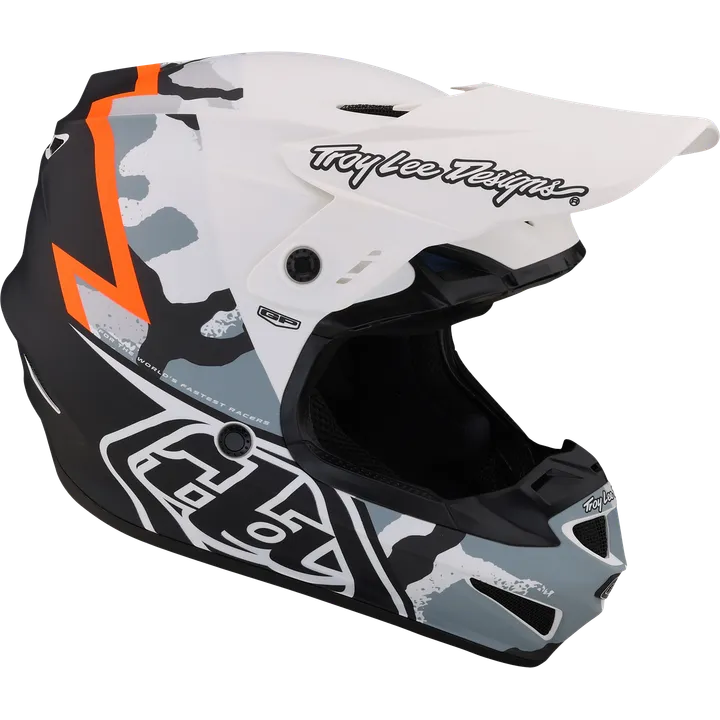 GP Helmet - Volt Camo weiss