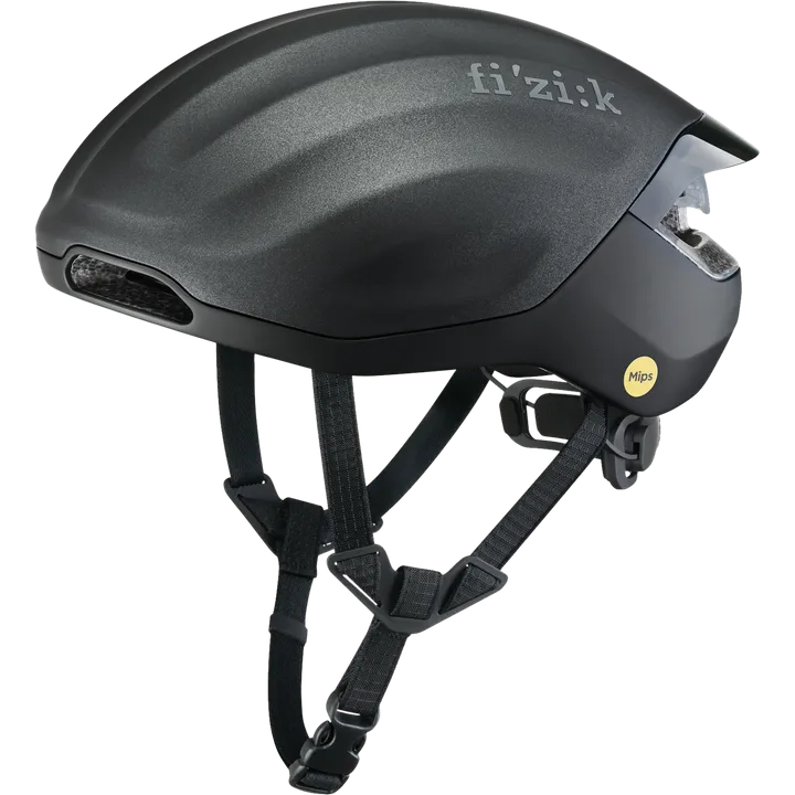 Kudo Aero Helmet + Light schwarz