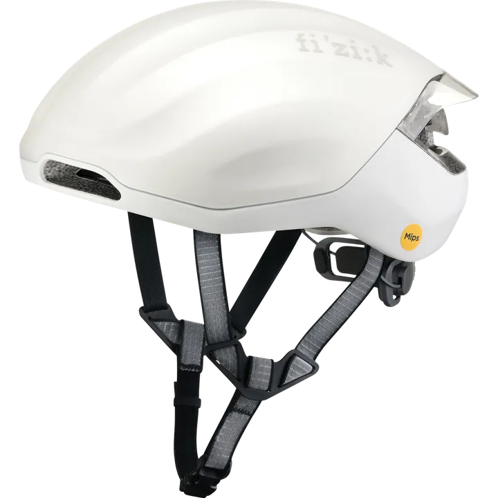 Kudo Aero Helmet + Light weiss