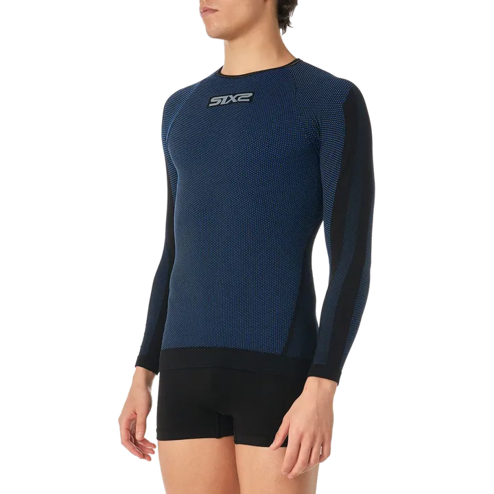 Funktionsshirt langarm TS2 Unisex schwarz-petrol