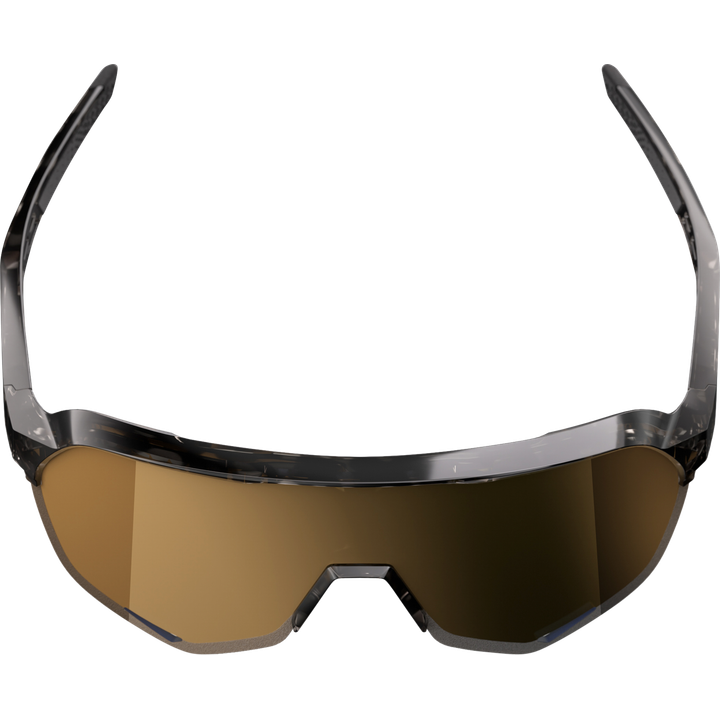 Brille S2 - Gloss Black Havana - Soft Gold Mirror Lens