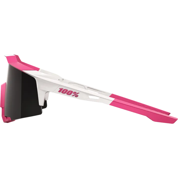 Brille Speedcraft Puddy Pink White - Smoke Lens