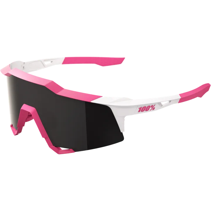 Brille Speedcraft Puddy Pink White - Smoke Lens