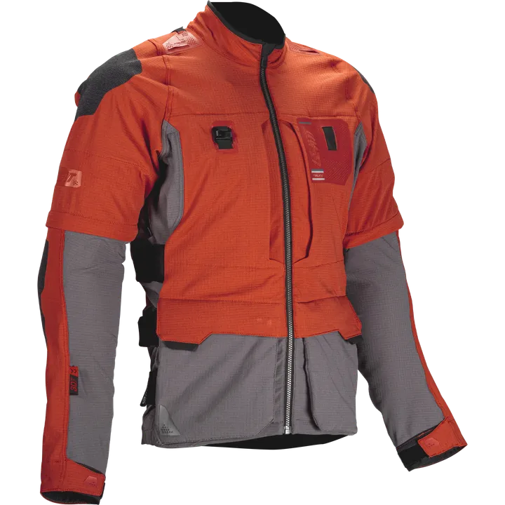 Jacket ADV Rally 5.5 V25 orangerot-grau-schwarz