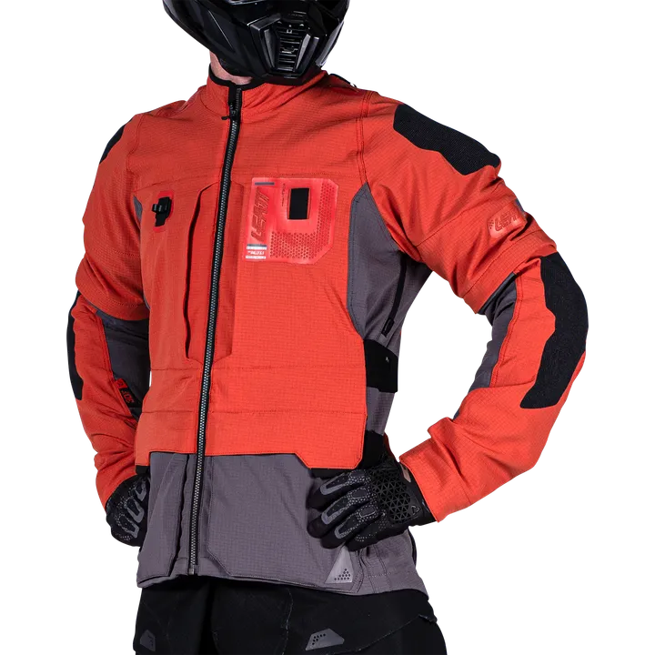 Jacket ADV Rally 5.5 V25 orangerot-grau-schwarz