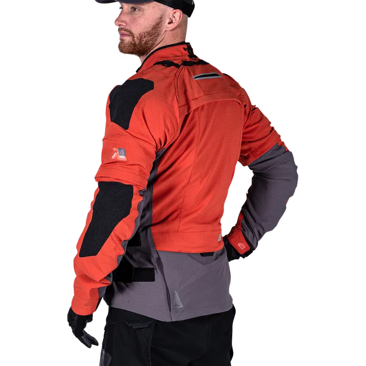 Jacket ADV Rally 5.5 V25 orangerot-grau-schwarz