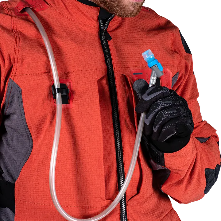 Jacket ADV Rally 5.5 V25 orangerot-grau-schwarz