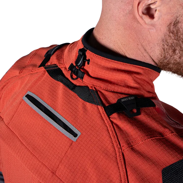 Jacket ADV Rally 5.5 V25 orangerot-grau-schwarz