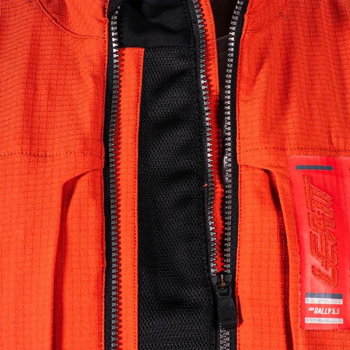 Jacket ADV Rally 5.5 V25 orangerot-grau-schwarz