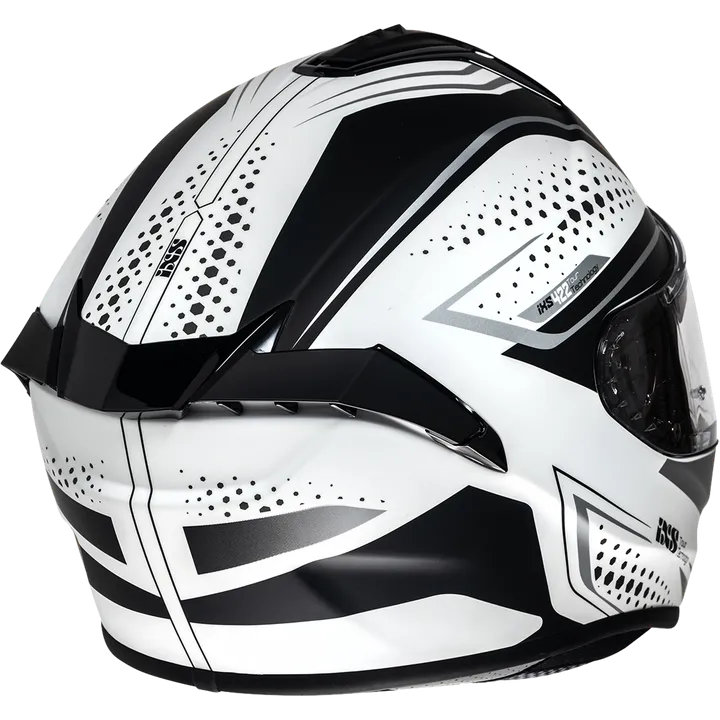 Integralhelm iXS422 FG 2.2 matt weiss-grau