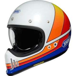 Integralhelm EX-Zero-Equitation TC-11 weiss-blau-schwarz