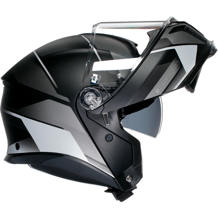 Casque modulable Tourmodular Perception mat noir-argent