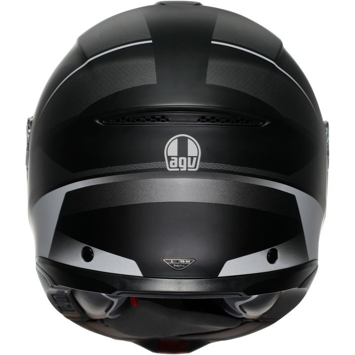Casque modulable Tourmodular Perception mat noir-argent