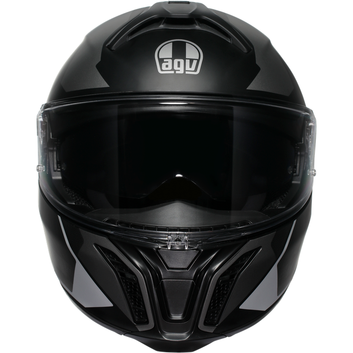 Casque modulable Tourmodular Perception mat noir-argent