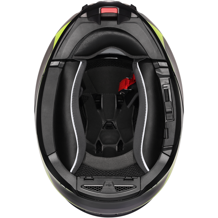 Casque modulable Tourmodular Perception mat noir-jaune