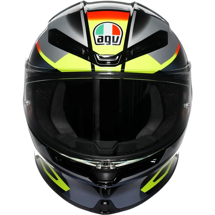 Casque intégral K6 S Erazer noir-rouge-jaune