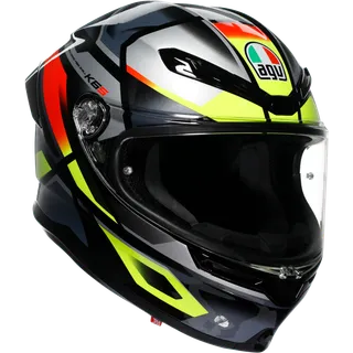 Casque intégral K6 S Erazer noir-rouge-jaune