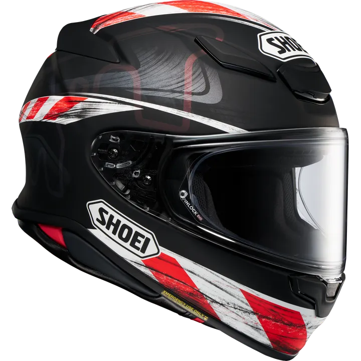 Casque intégral NXR2 Knee Down TC-5, matt noir-rouge-blanc