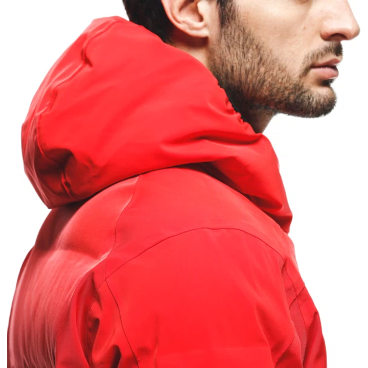 Ski Down Jacket M fire-red