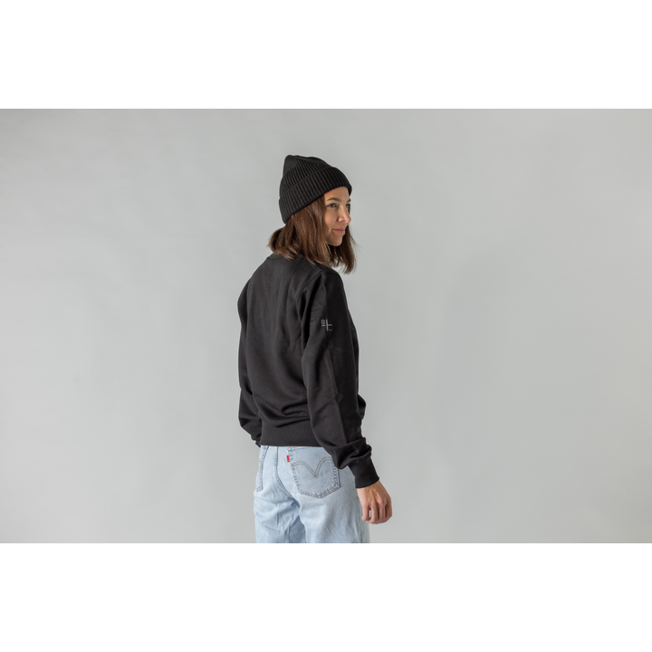 Crew Sweater, Black