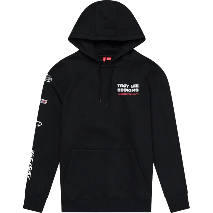 Pullover Hoodie - Factory schwarz