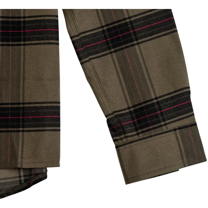 Grind Flannel - YD Piaid vert