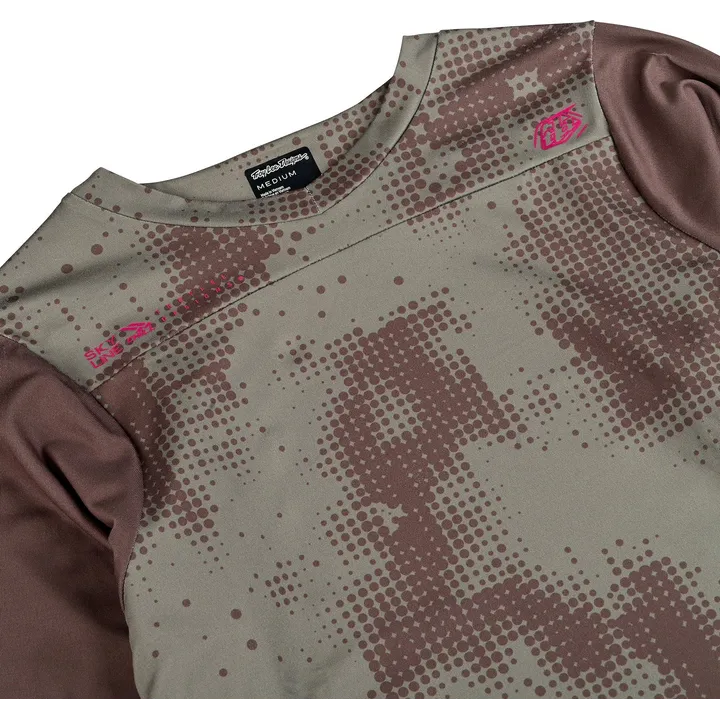 Skyline Chill Jersey - Scattered olive