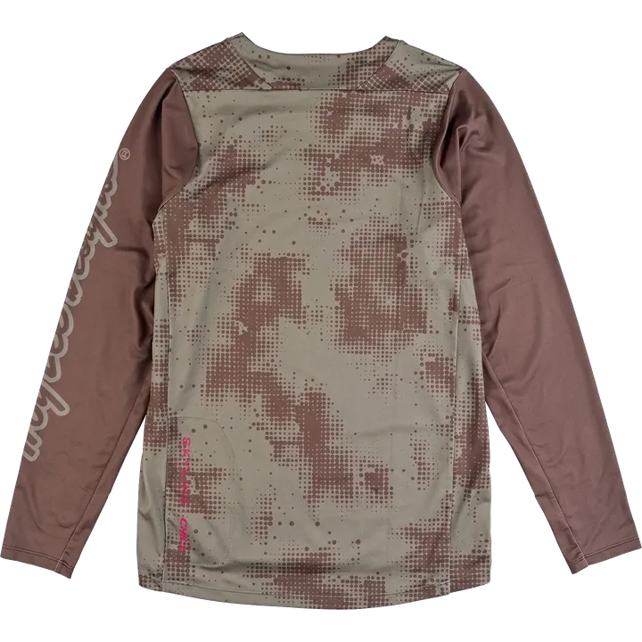 Skyline Chill Jersey - Scattered olive