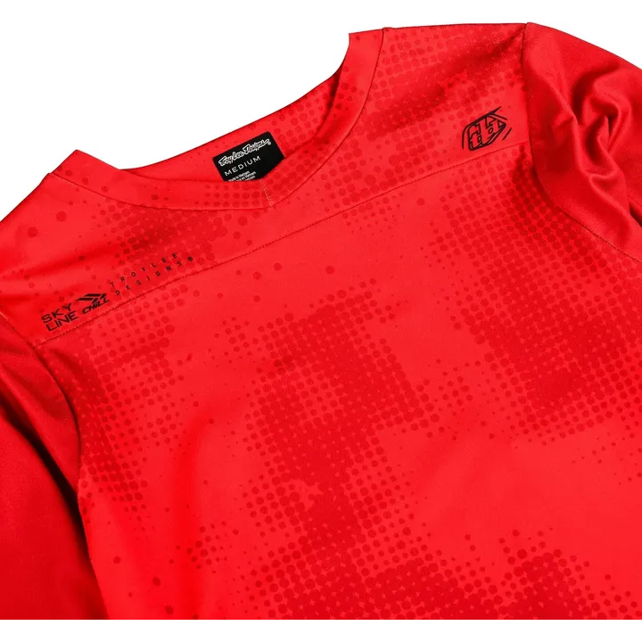 Skyline Chill Jersey - Scattered orange