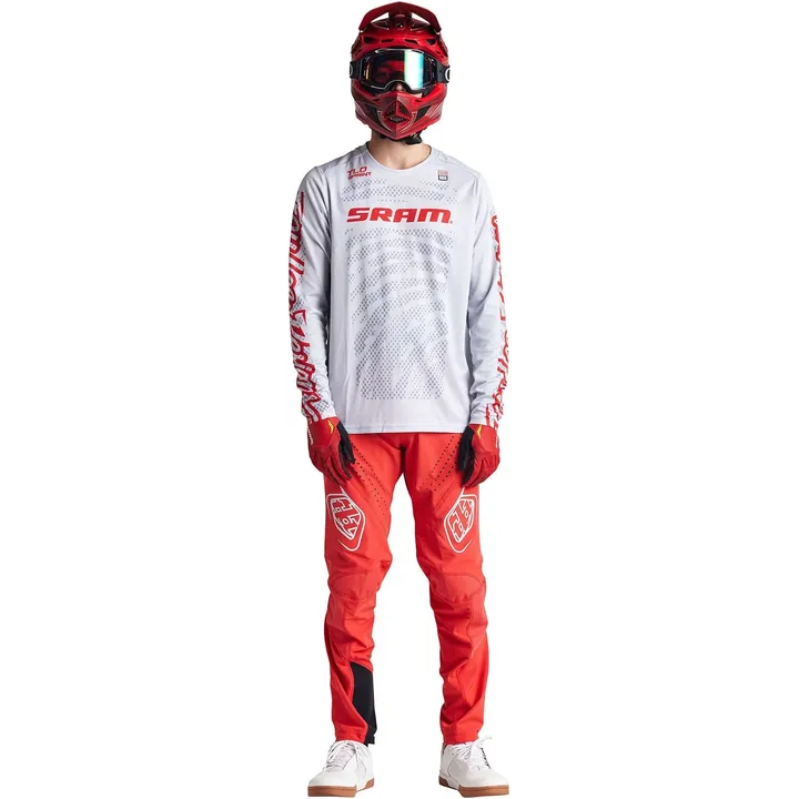 Sprint Jersey - SRAM grau-rot