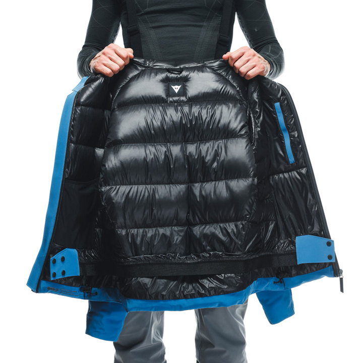 Ski Down Jacket M blue