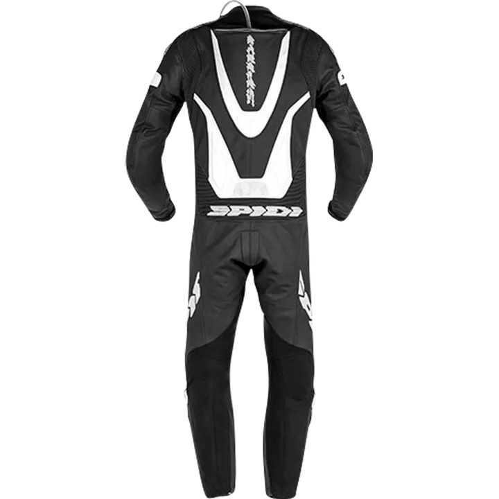 Lederkombi Laser Pro Perforated schwarz-weiss