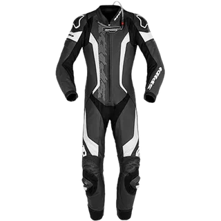 Lederkombi Laser Pro Perforated schwarz-weiss