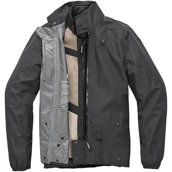 Regenjacke Insideout schwarz
