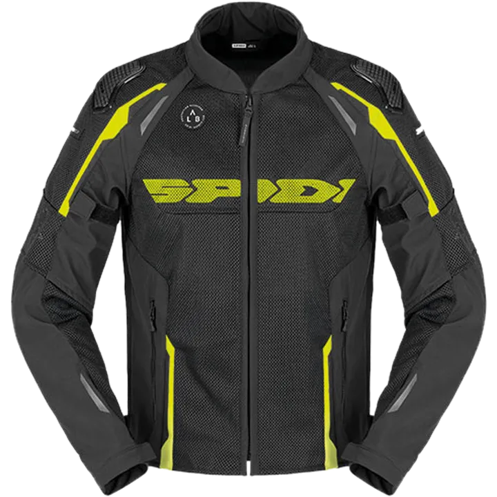 Veste Race Warrior 2 Net noir-jaune fluo