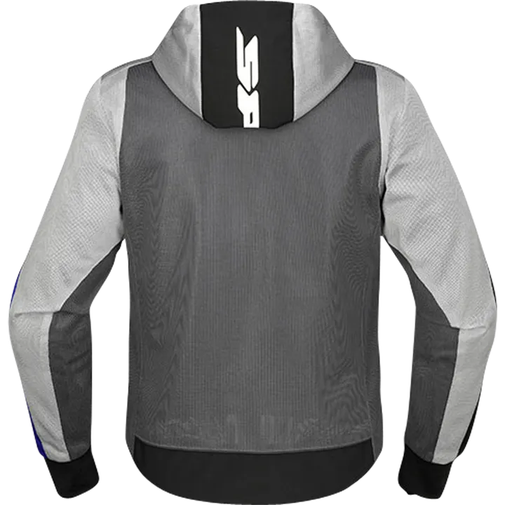 Veste à capuche Net gris-noir-bleu