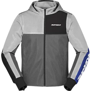 Veste à capuche Net gris-noir-bleu