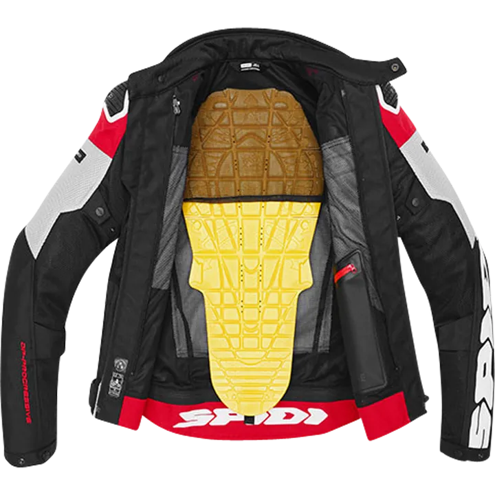 Jacke Progressive Net Windout grau-schwarz-rot
